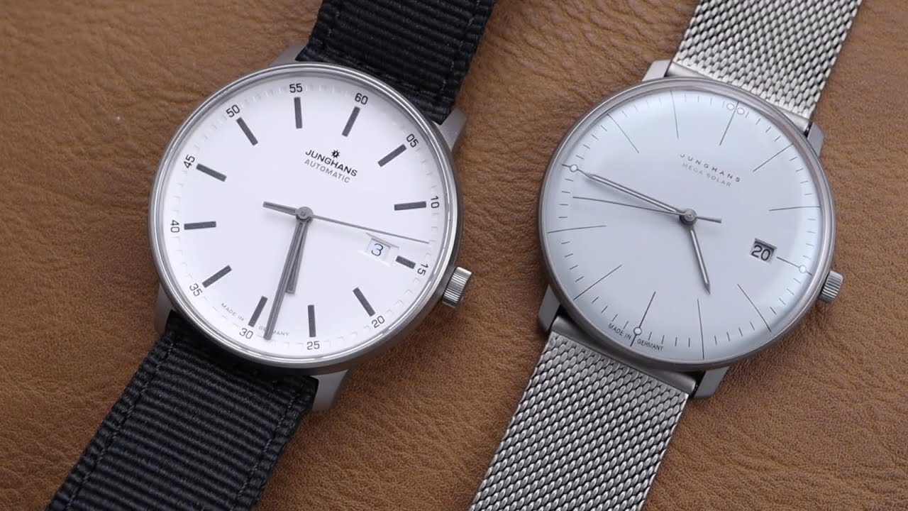 Junghans Titanium Showdown!  Max Bill Vs Form A!