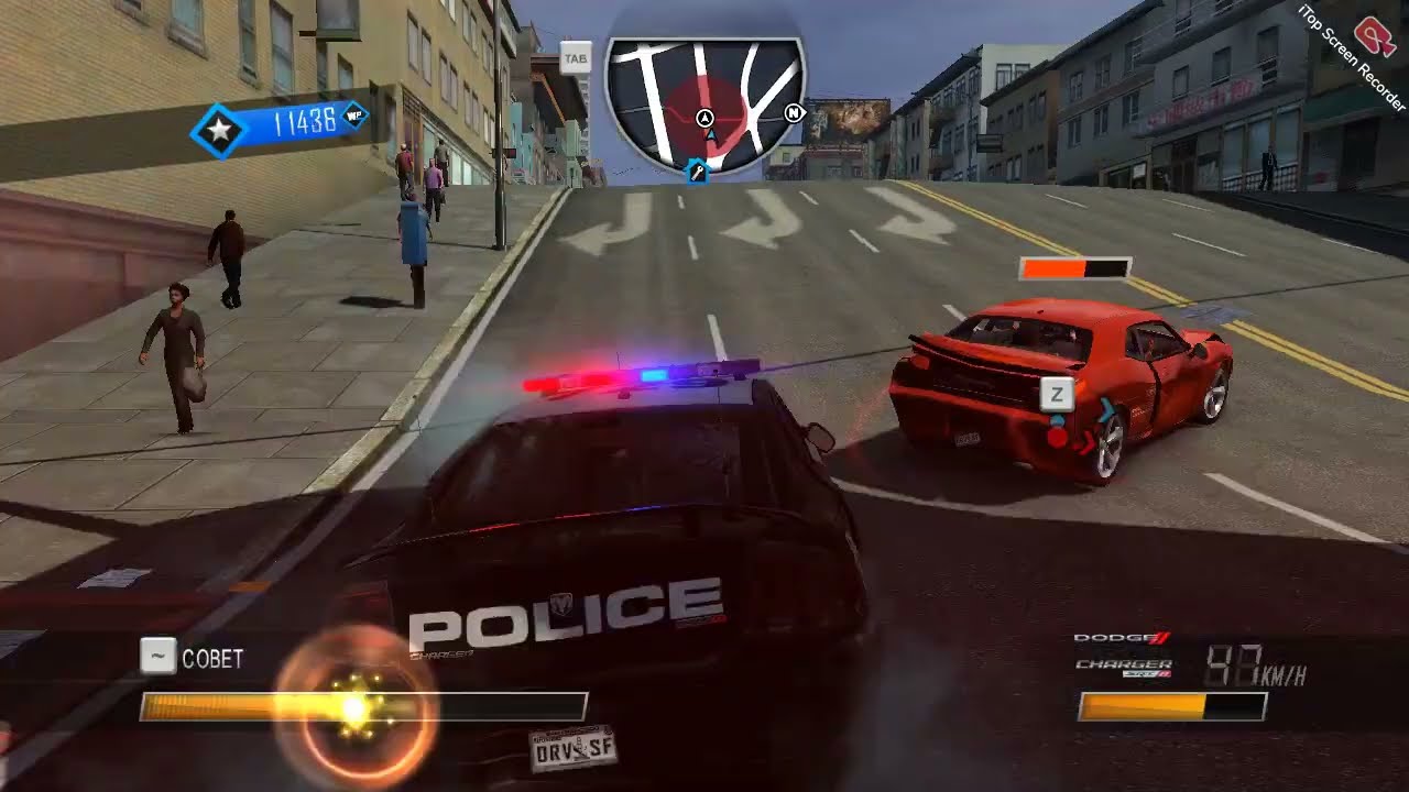 Driver San Francisco Патрулюємо вулиці San-Francisco на Dodge Charger SRT8