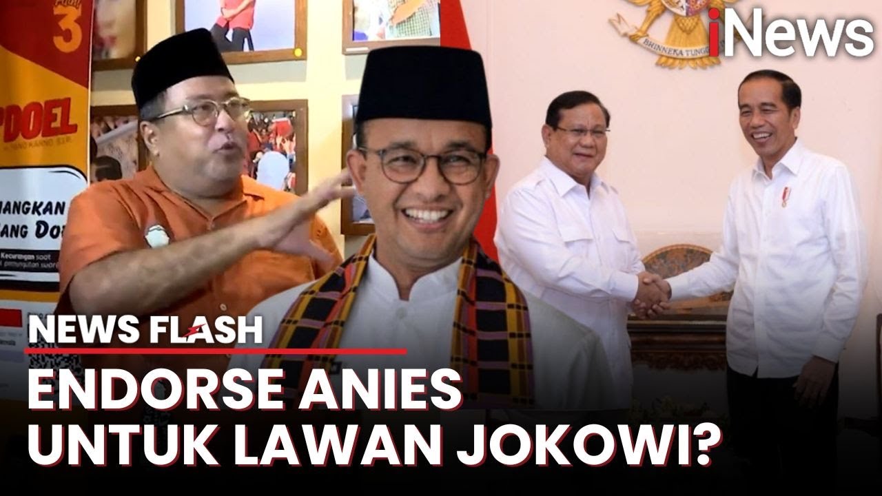 Rano Karno Blak-Blakan soal Endorse Anies & Jokowi hingga Puji Kenegerawanan Prabowo | News Flash