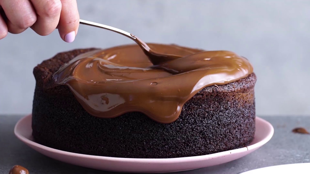 You have to try this chocolate Chuckles cake