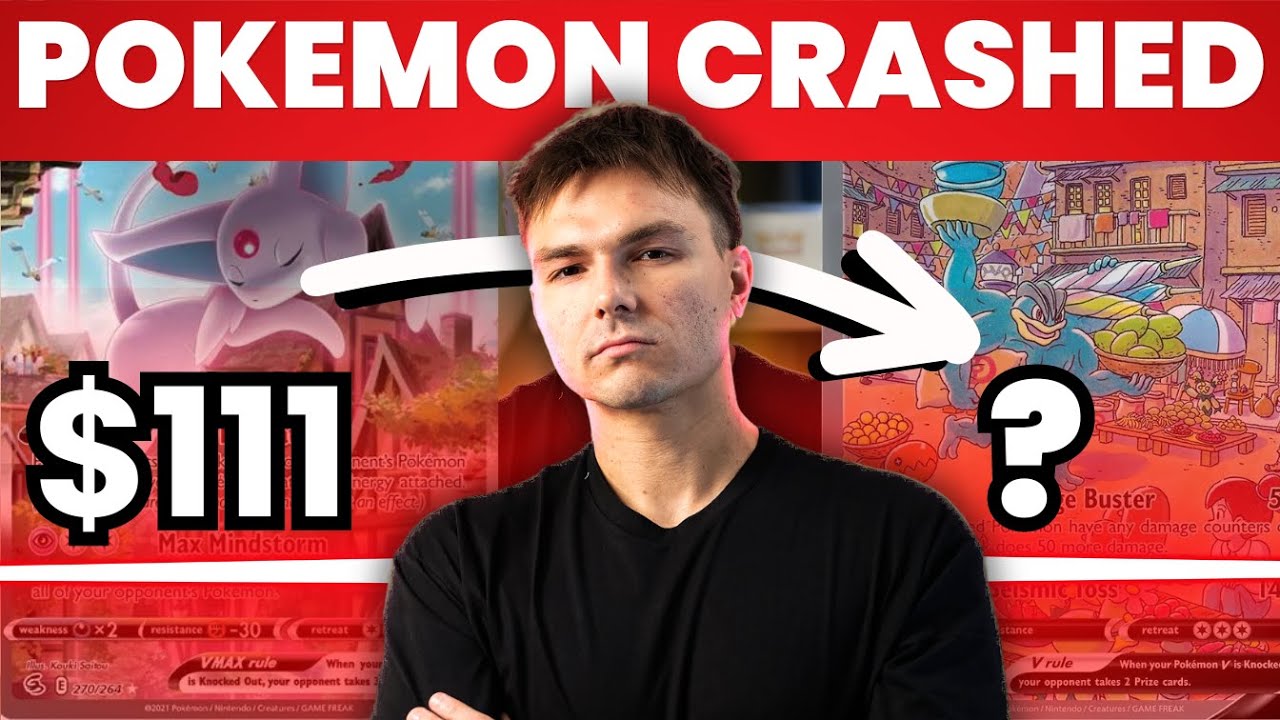 Pokemon Cards CRASHED! Here's Why It's A Good Thing.