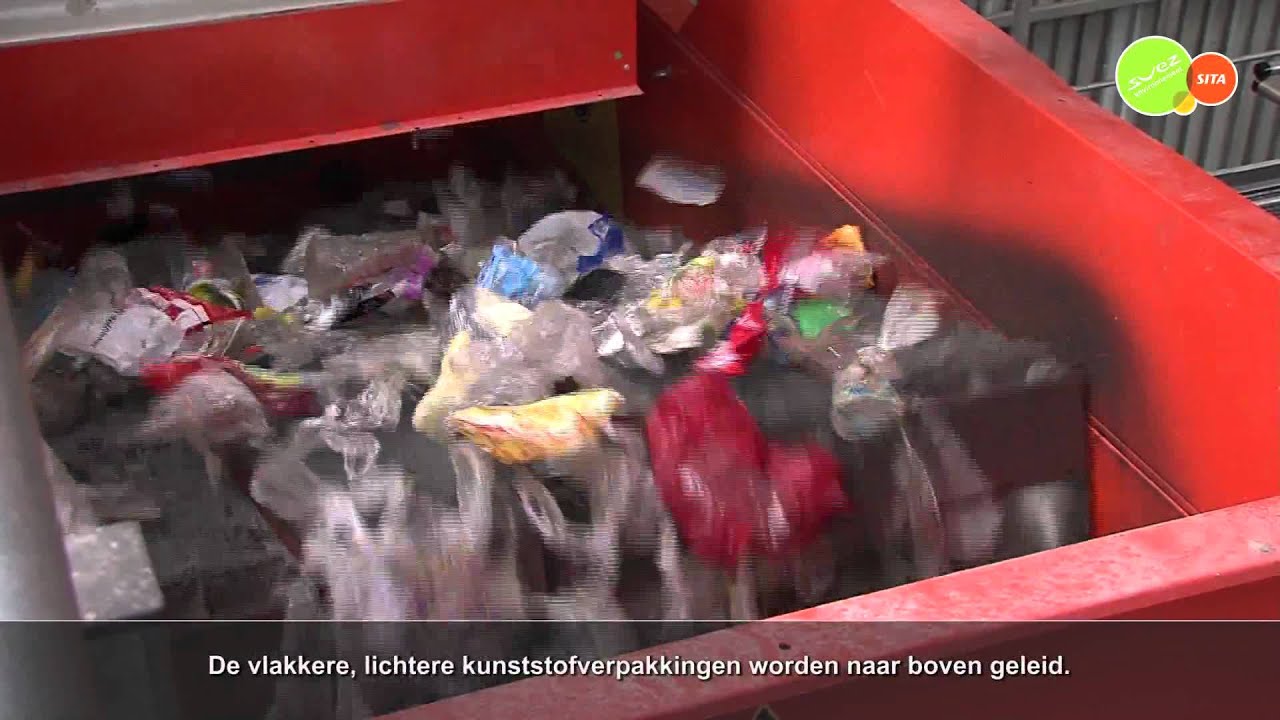 STADLER Sorting plant for plastic packaging material