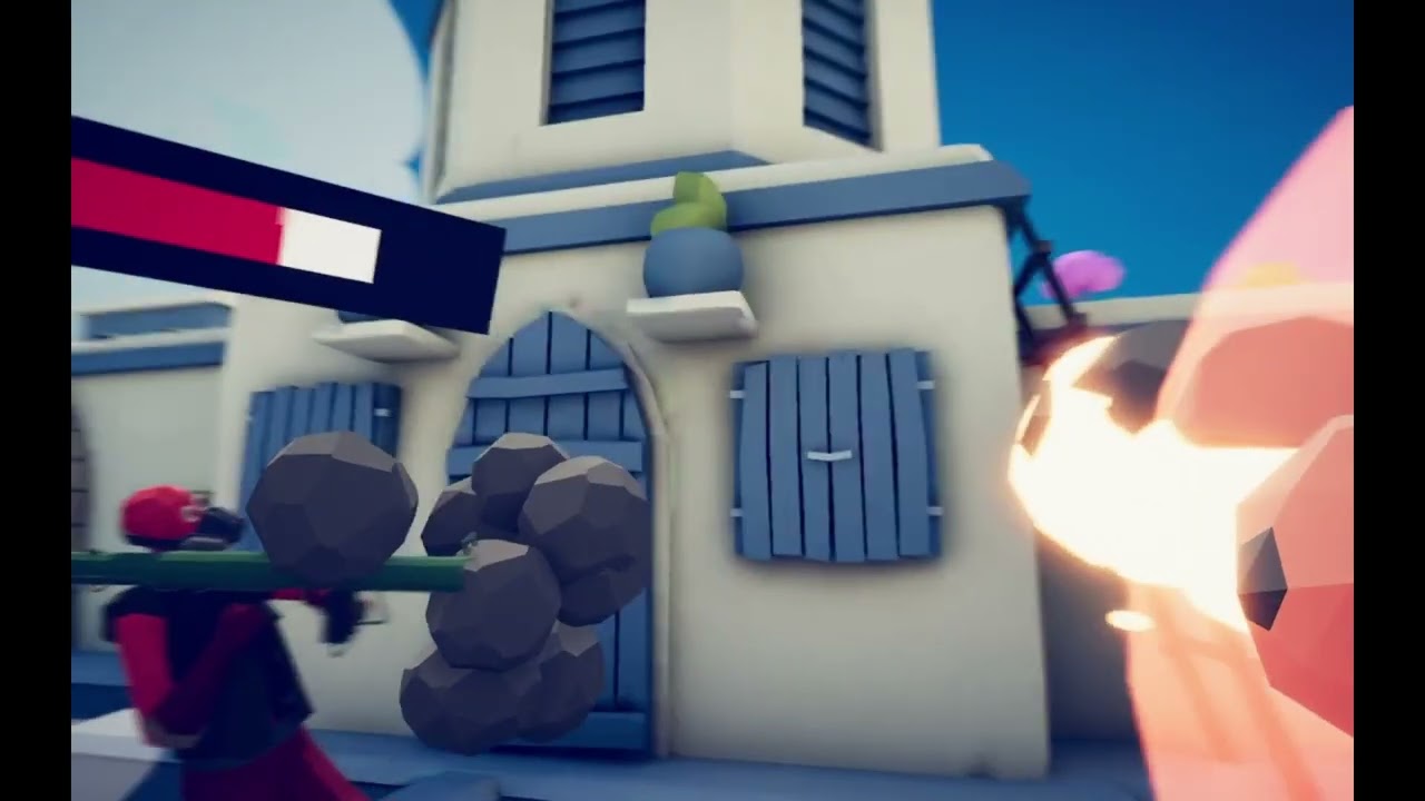Me Beating the Challenge with my modded units part 1 of 2 in Totally Accurate Battle Simulator