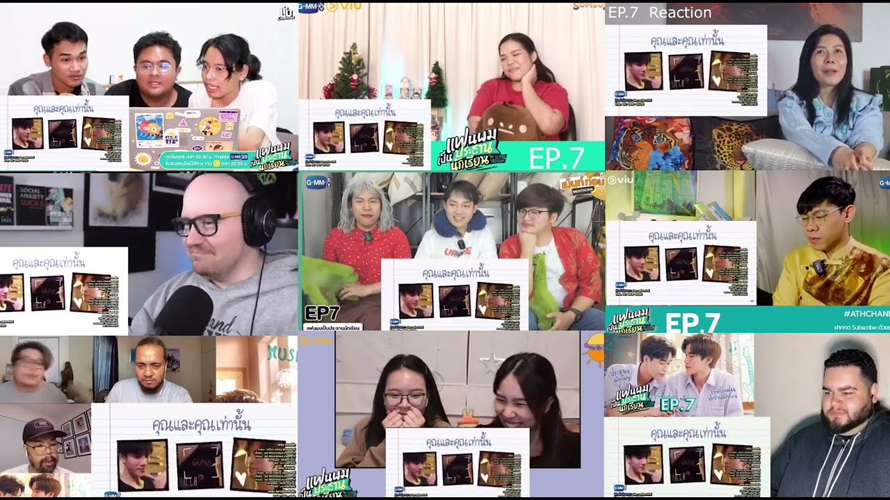My School President แฟนผมเป็นประธานนักเรียน Ost. Gemini เพลงรัก (Love Song) Reaction mashup | Chib
