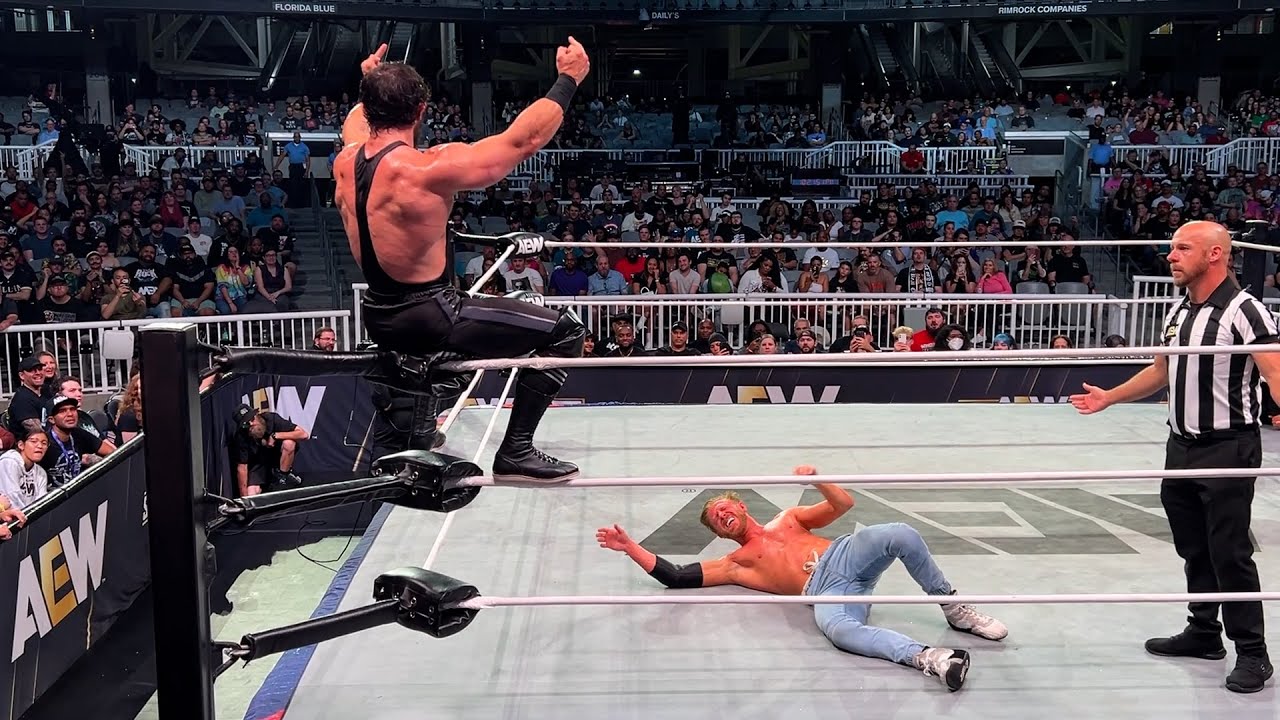 Fancam: Orange Cassidy vs PAC AEW Dynamite 10.07.25 🍊😎