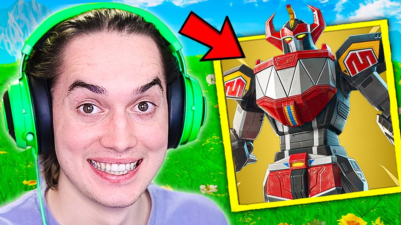 Испытание Мегазорда в Fortnite!