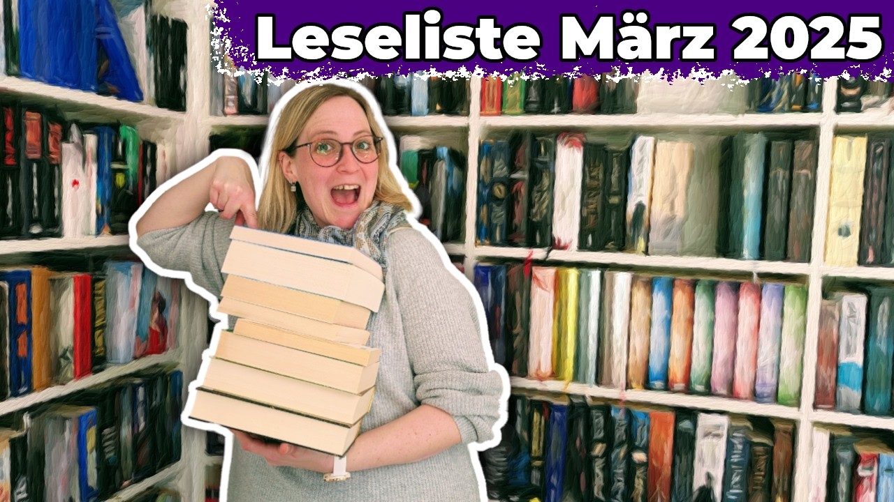 März Leseliste: TBR Prompts + Rache des SuB + Challenges | Kann ich es diesmal schaffen?