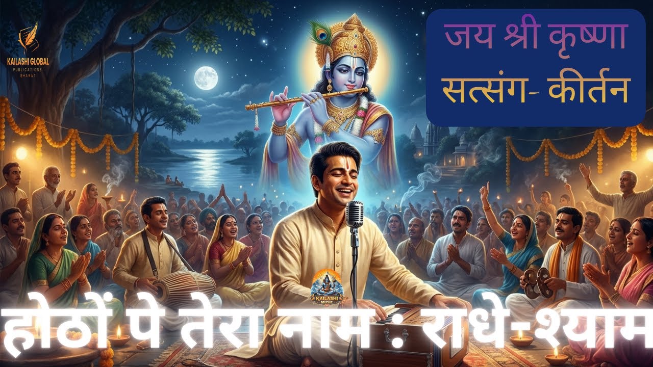Hothon Par Tera Naam Radhey Shyam | तेरा नाम | Live Krishna Satsang | Vrindavan Kirtan | Radhe Shyam