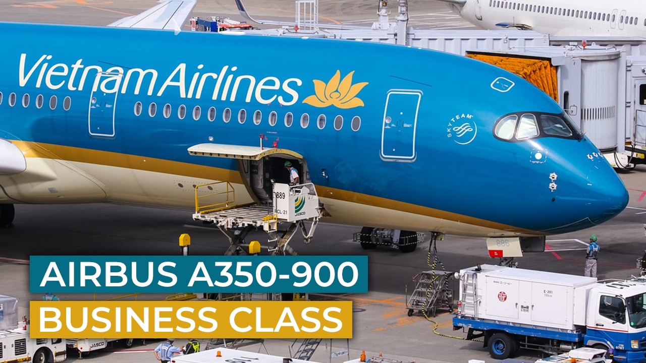 Crazy Delay in Business Class! 🇻🇳→🇯🇵 Vietnam Airlines Airbus A350-900 ✈️ Hanoi - Osaka | Trip Report