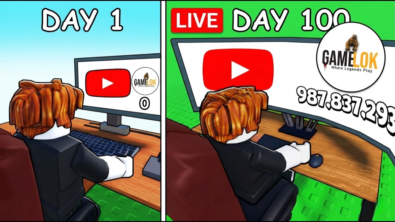 LIVE NOW! From 0 to 1M Subs in Roblox 😱