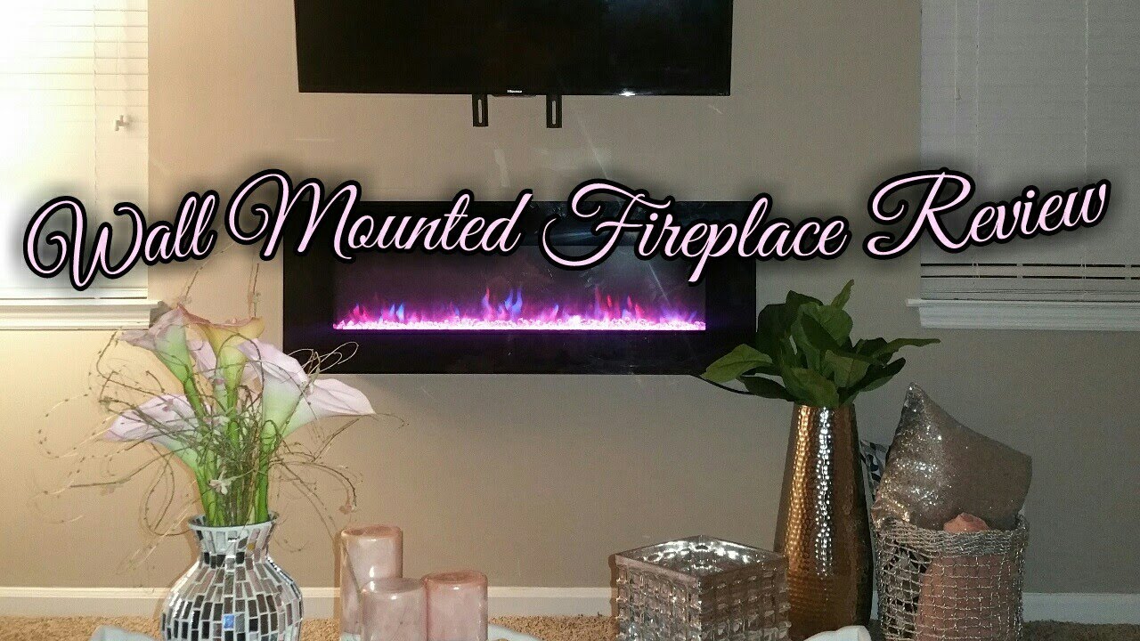 Unboxing & Installing • Wall Mounted Fireplace