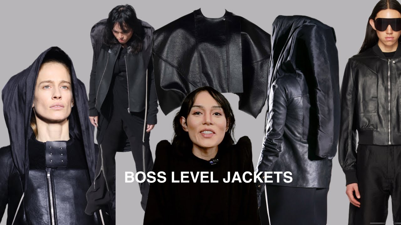 The Brutal Beauty of Rick Owens Jackets 