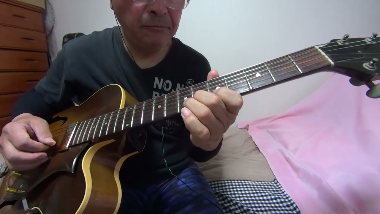 🙏Peace in the world 🍉Watermelon man (Herbie Hancock Gloria Lynne) play by FGH 🎸 take2