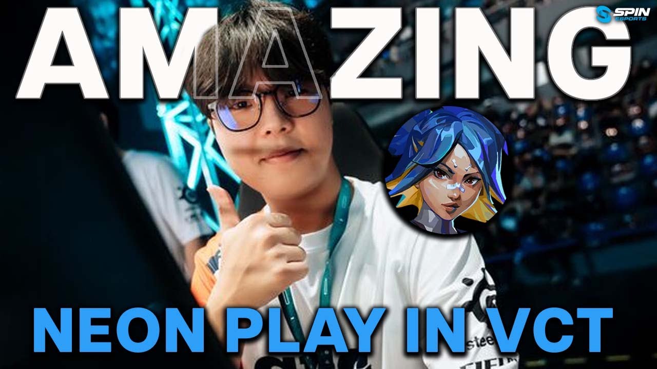 BEST NEON PLAYS IN VCT 2024! NO COUNTER!