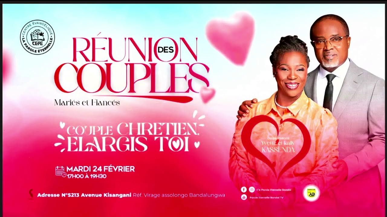 RÉUNION DES COUPLES ll Mardi 24 Février 2026