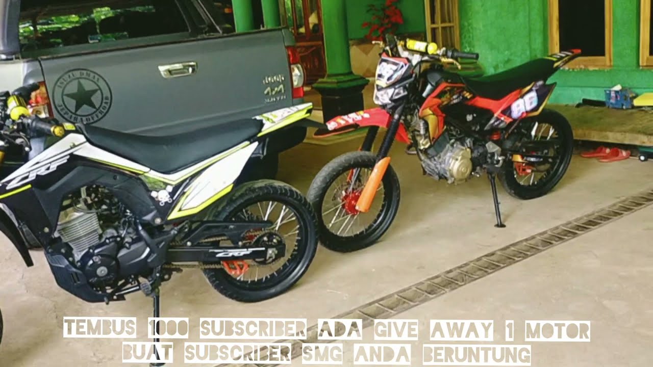 Perbandingan trail satria fu sama trail megapro mono. Enakan mana??