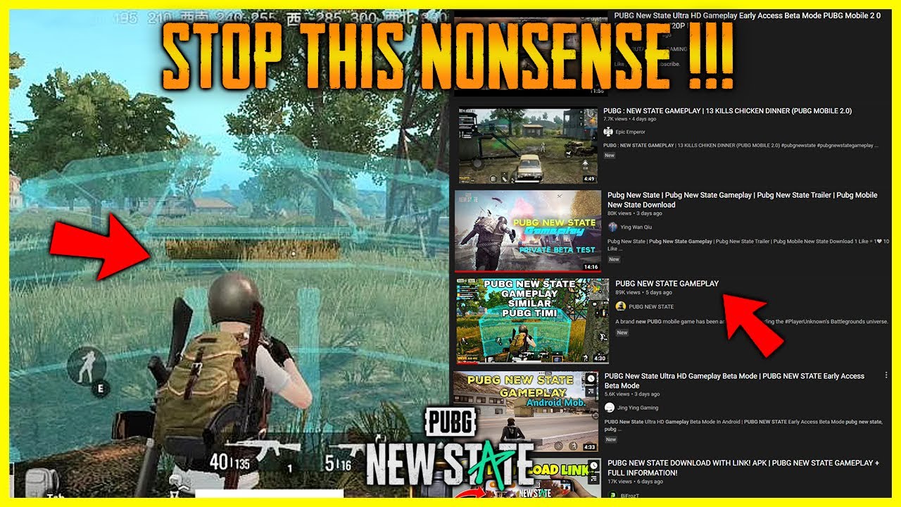 PUBG NEW STATE BETA + EARLY ACCESS GAMEPLAY | PLEASE STOP THIS NONSENSE 🤬😤 - MIGHT GET ARRESTED ! 👀😐