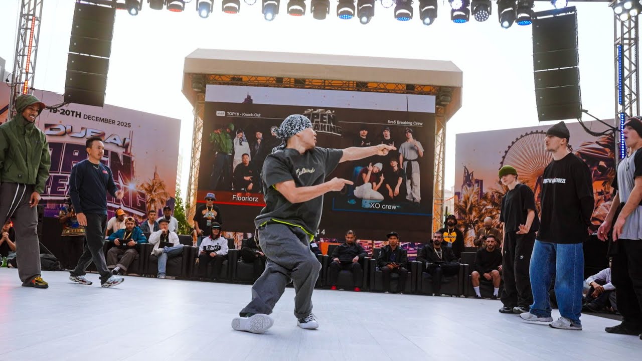 Floorriorz vs XO Crew [CREW TOP 16] / Dubai Open Breaking 2025