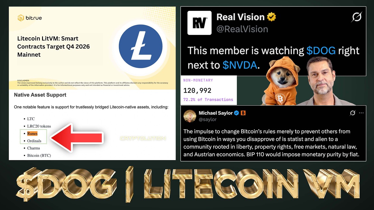 $DOG & Runes Coming to Litecoin Network (Q4 2026) 🔥