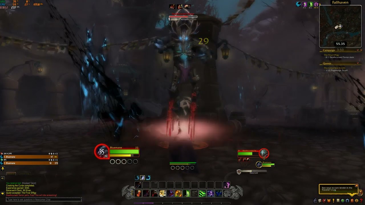 WoW Questing Example Battle for Azeroth Expansion