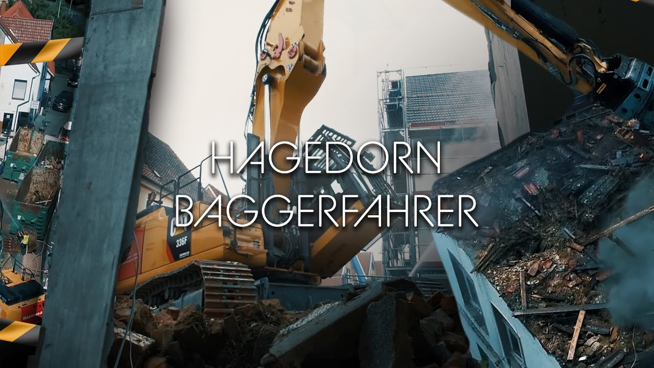 👷&zwj;♂️🚧Der Beruf des Baggerfahrers bei Hagedorn | G&uuml;tersloh