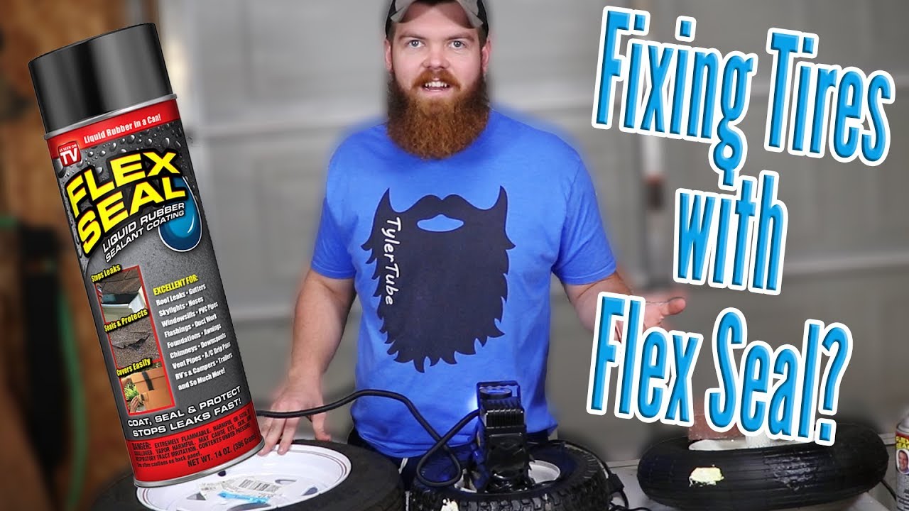 Can Flex Seal Fix A Flat Tire?