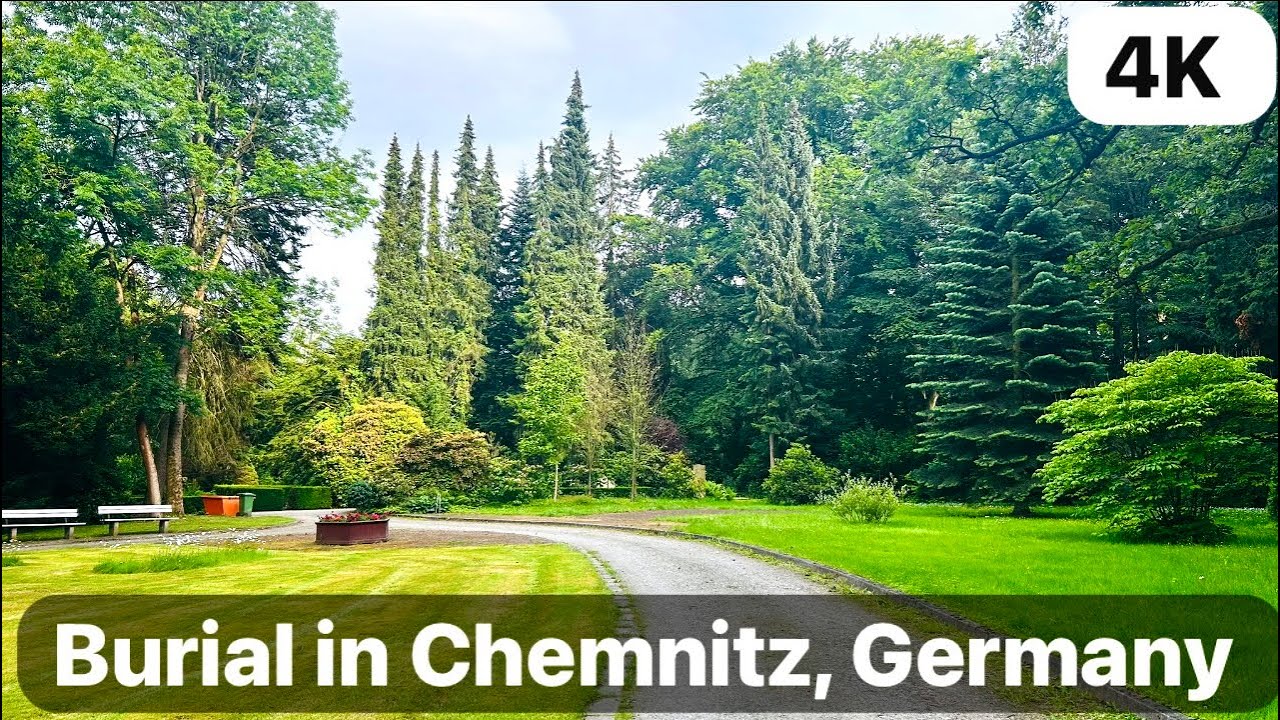 Walking in 🇩🇪Städtischer,Friedhof Chemnitz