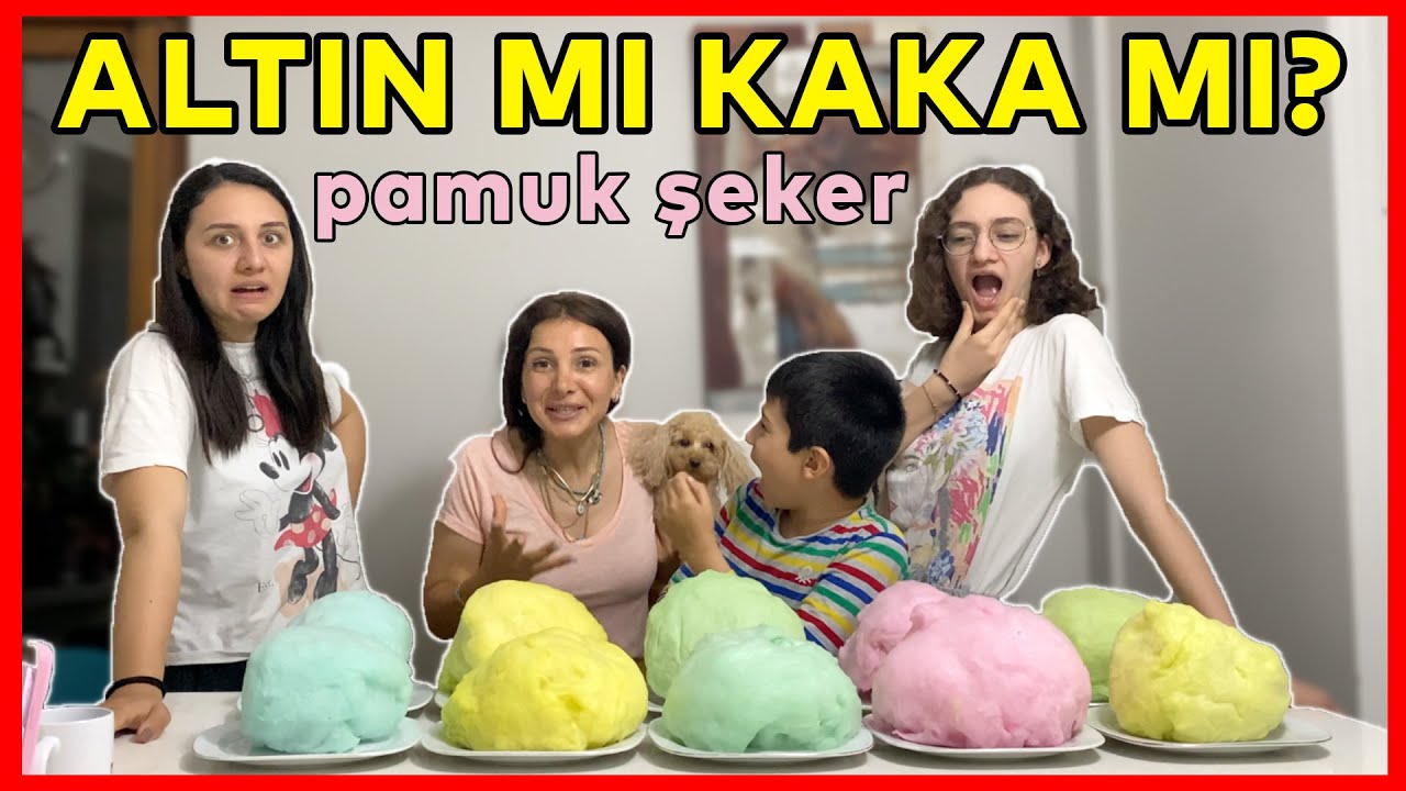 ALTIN MI KAKA MI? PAMUK ŞEKER CHALLENGE **MİLYONLAR KAZANDIK** Dobişko Tv