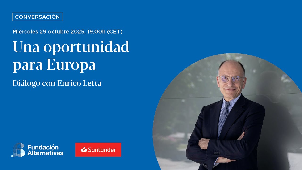 Una oportunidad para Europa. Diálogo con Enrico Letta
