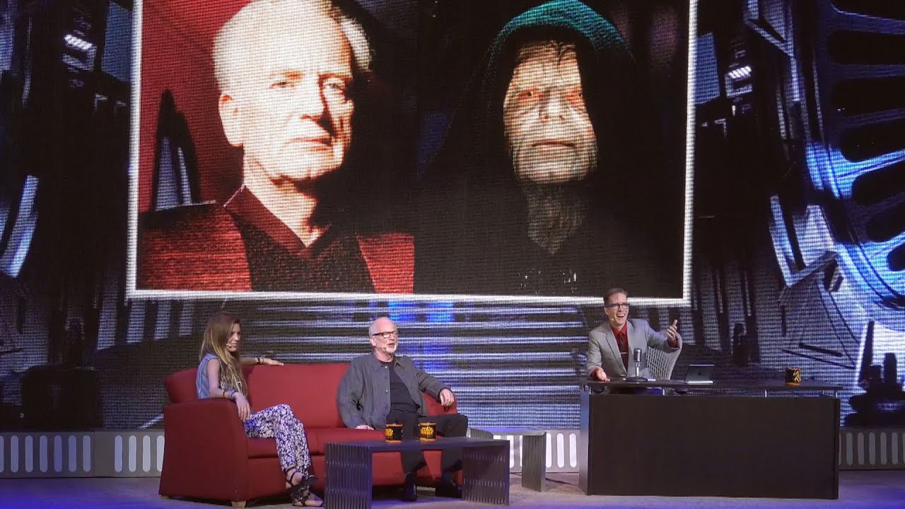 2015 IAN MCDIARMID Emperor Palpatine Interview - STARS OF THE SAGA - Star Wars Weekends