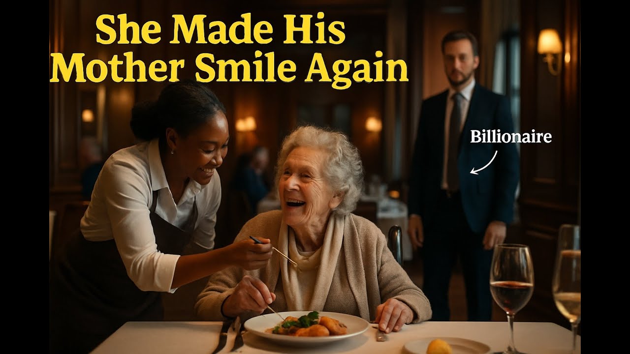 Billionaire Bursts Into Tears After Seeing a Waitress Make His Paralyzed Mother Smile Again
