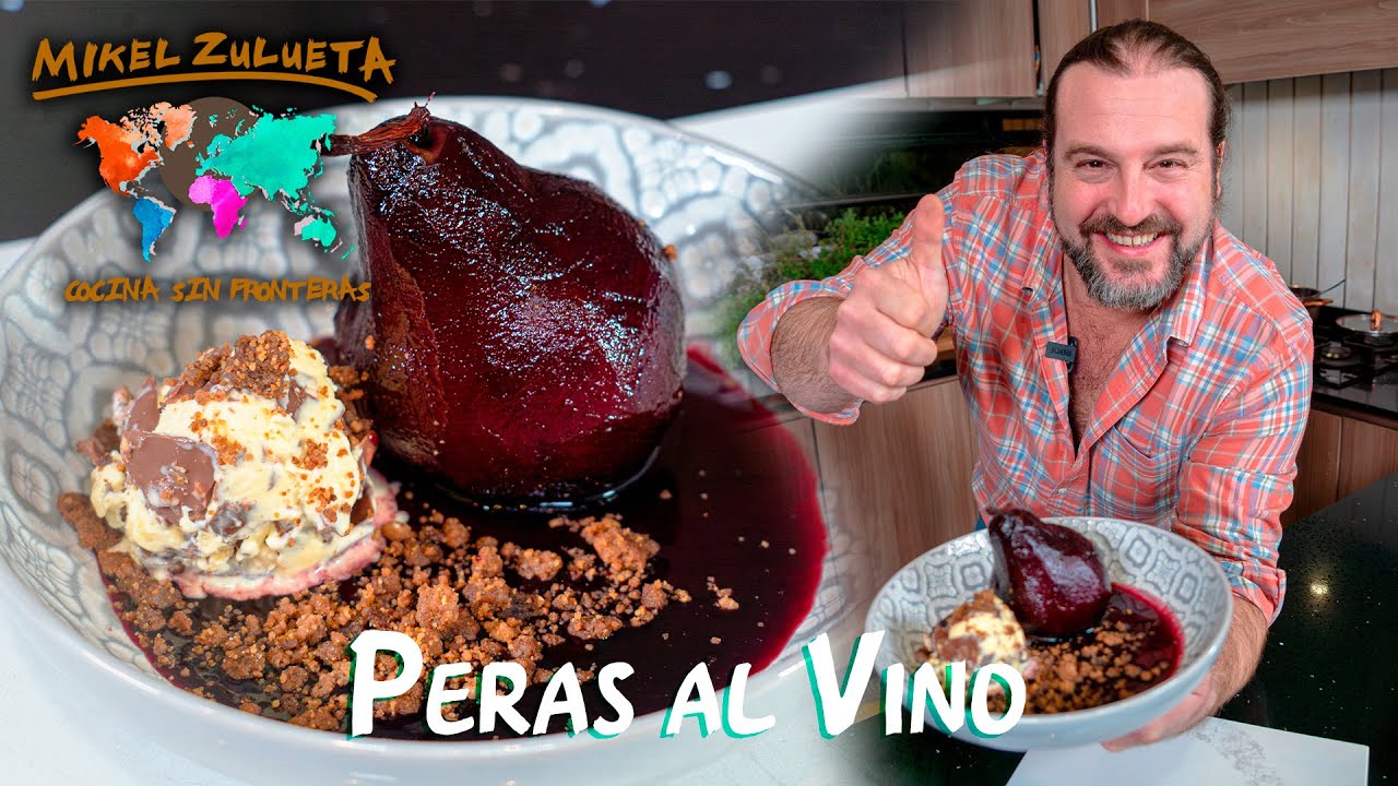 PERAS AL VINO TINTO!!!! Y ALGO MAS.