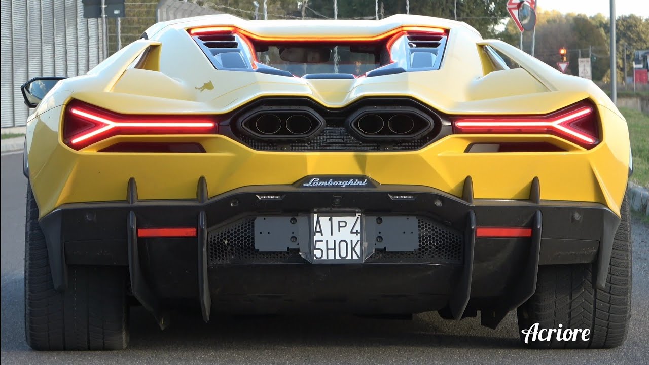 Lamborghini Revuelto Best Of V12 Sounds Compilation with EV mode Sound