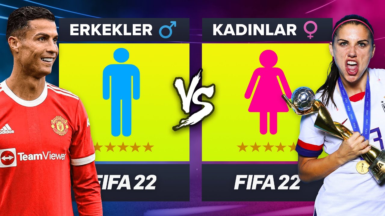 KADINLAR vs ERKEKLER // FIFA 22 KARİYER MODU KAPIŞMA