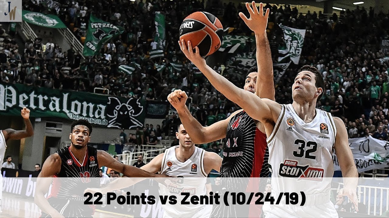 Jimmer Fredette 22 Points vs Zenit | Full Highlights | EuroLeague | 10/24/19