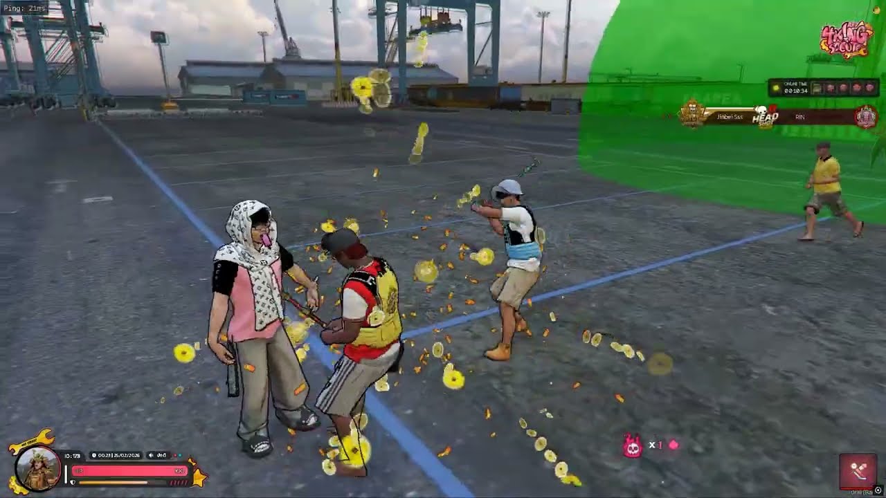 ร้องมันออกมา | 4KING SOCUTE | #4kingsocute  #fivem #gta5 #highlights