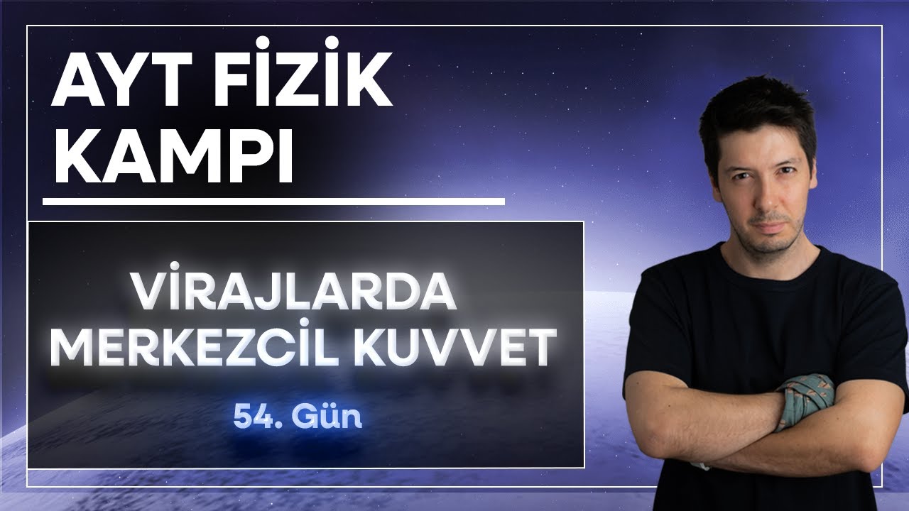 5) Düzgün Çembersel Hareket - Araçların Virajları Dönme Olayı ve Eğimli Viraj ( 54. Gün )