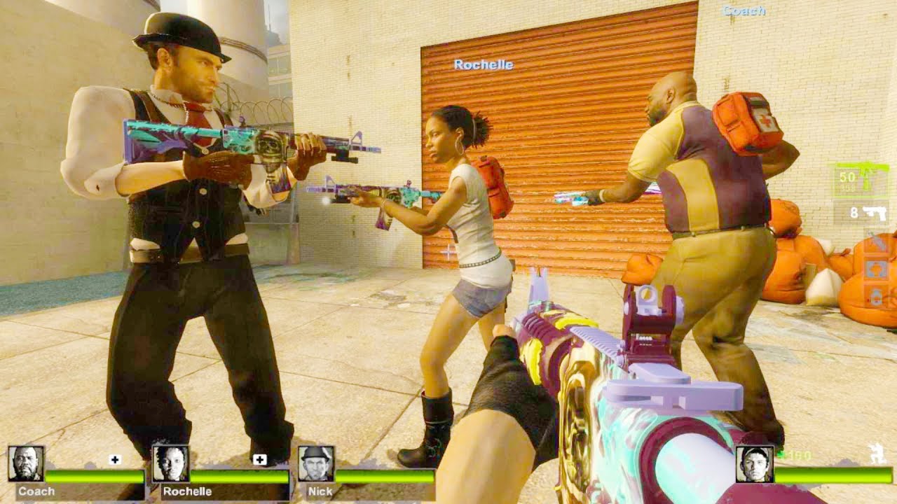 Left 4 Dead 2 - Night Presence Custom Campaign Gameplay Walkthrough