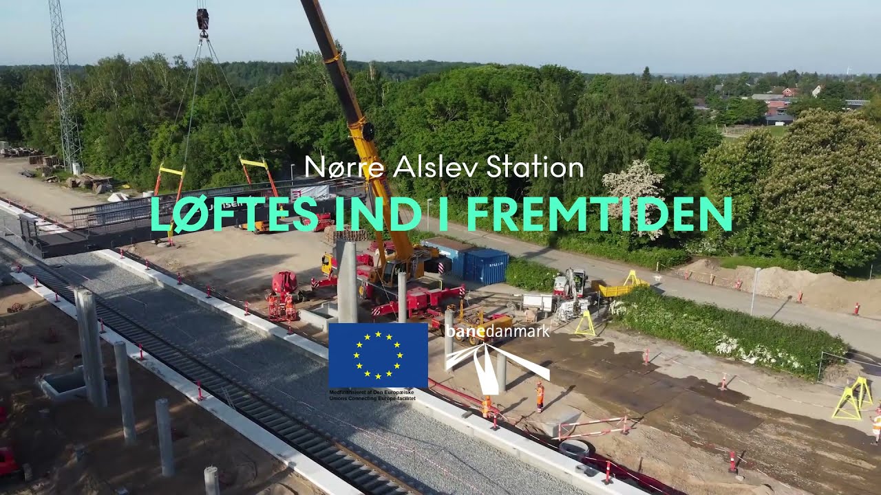 SE 19 TONS BLIVE LØFTET PÅ PLADS PÅ 30 SEKUNDER 🙌🏼🏗