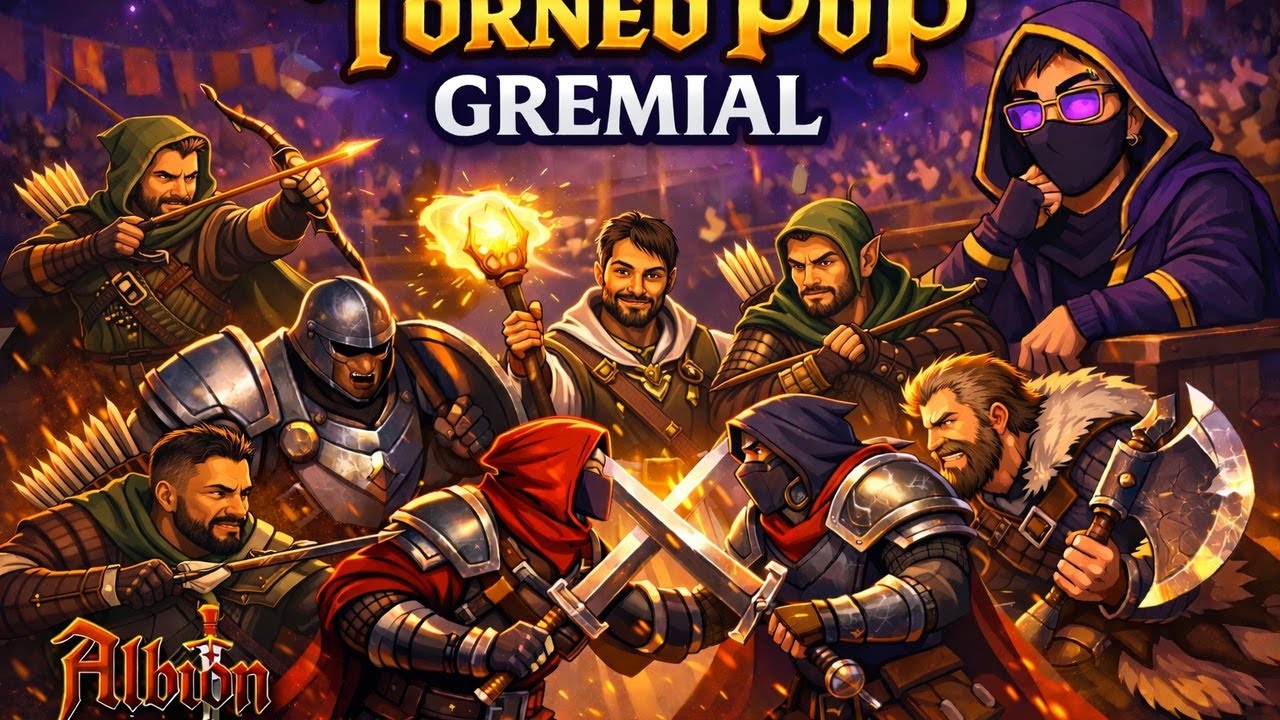 Albion Online EN VIVO | Torneo PvP GREMIAL con recompensa | MUNDO BALCA