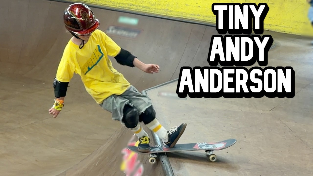 Mini-Me Andy Anderson Has Serious Skills