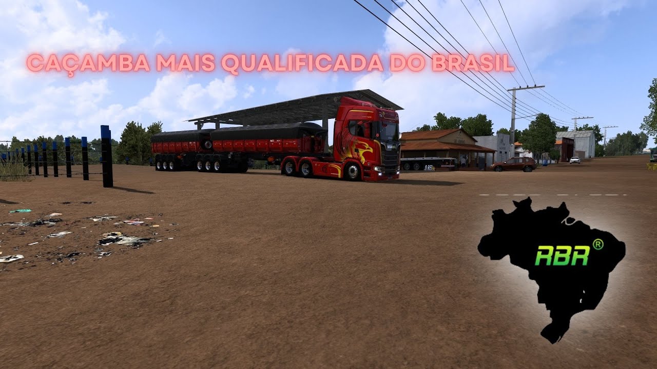 VIDA DE CAÇAMBEIRO - MAPA RBR SERVIDOR 128 PLAYERS