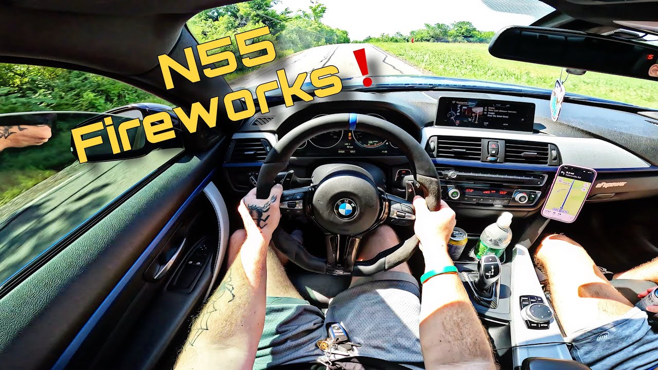 N55 pops Like Fireworks💥❗️Chill 4th of July POV cruise with my bro! 🇺🇸