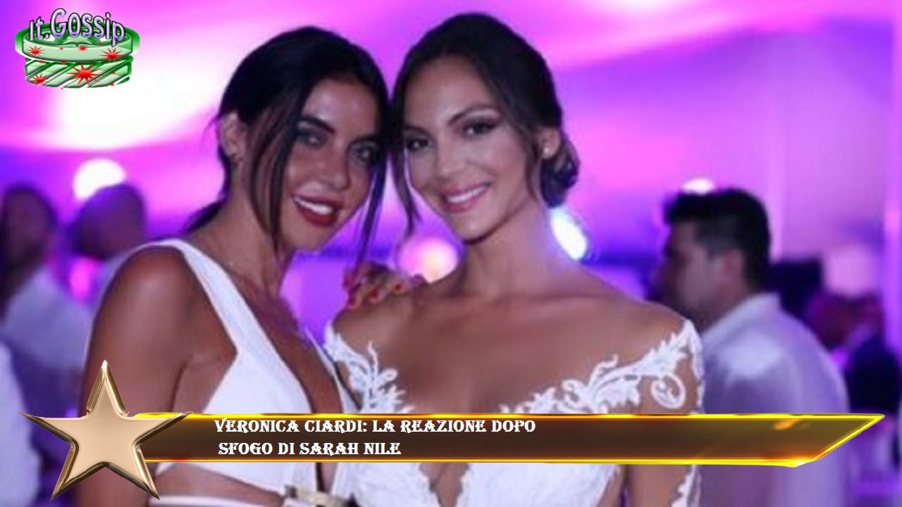 Veronica Ciardi: la reazione dopo  sfogo di Sarah Nile