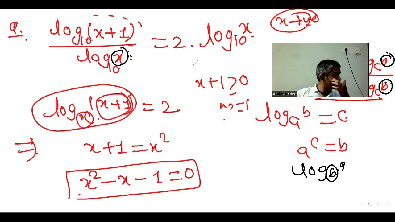 LOG FOR JEE
