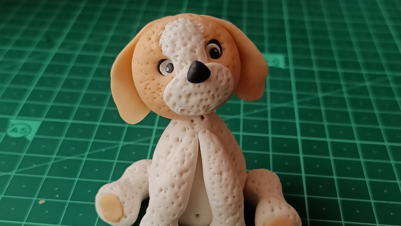 Fondant Dog Tutorial | Tutorial for beginners| Baking idea #cake