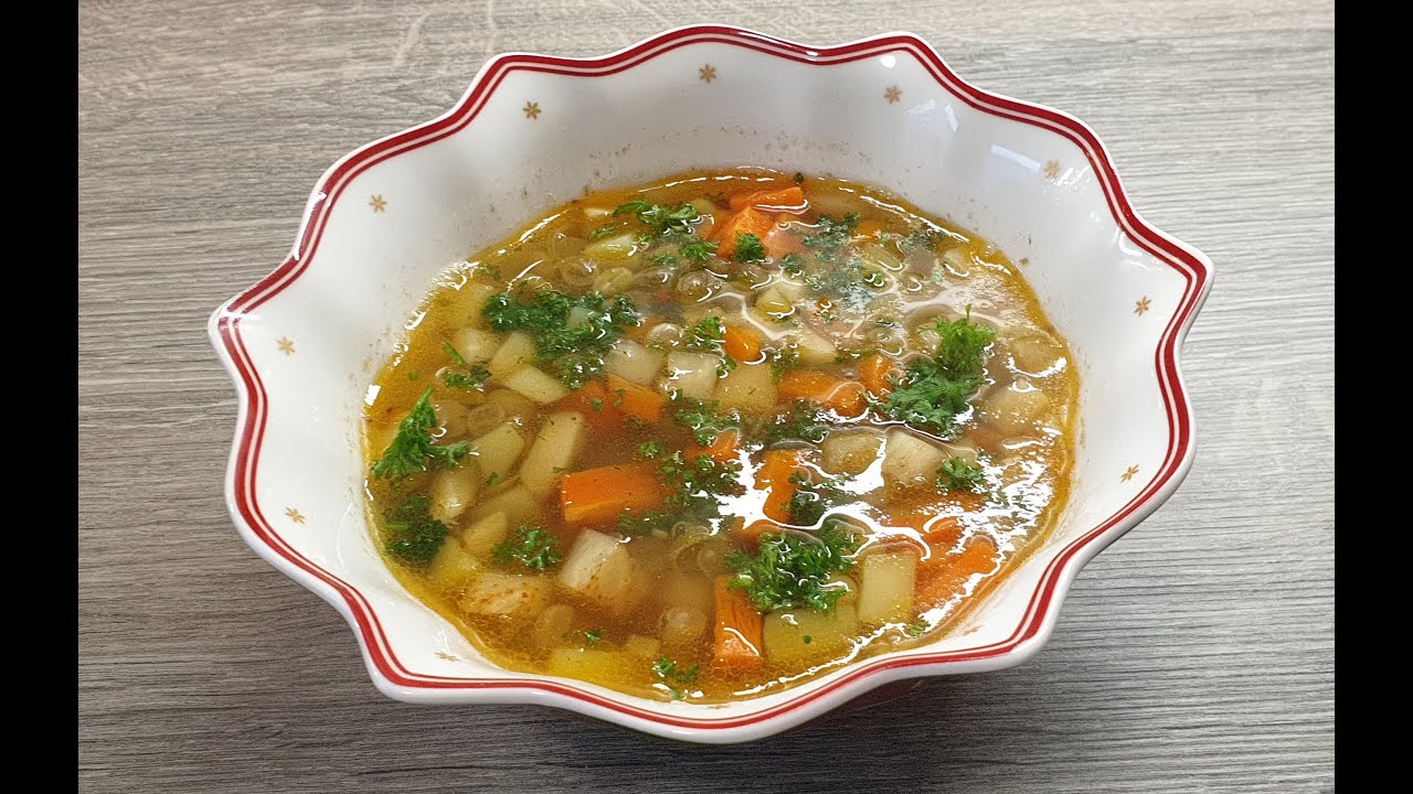 Наваристый гороховый суп для холодных дней!