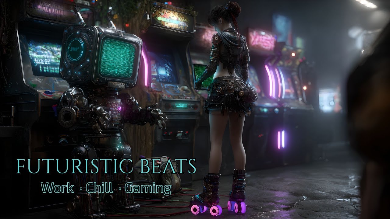 Cyber Arcade Groove | Futuristic Breakbeat & Neon Chill for Work, Chill or Gaming