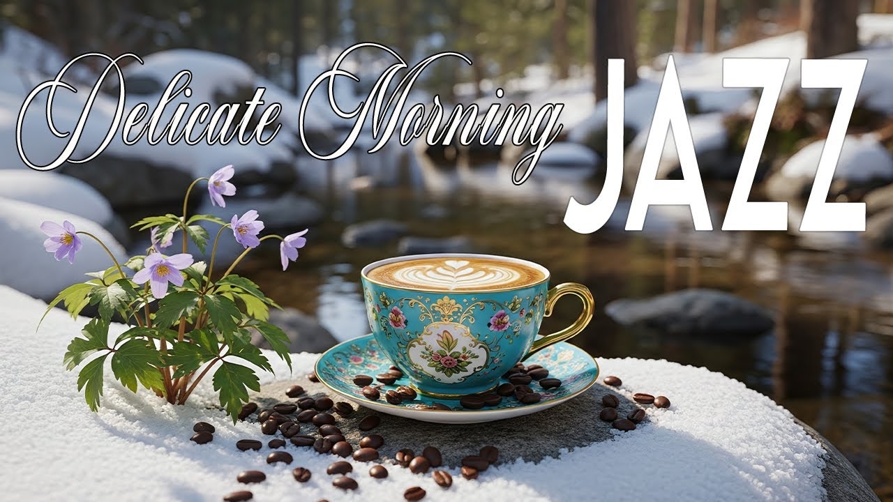 Delicate Morning Jazz ☕🎷 Elegant Coffee Jazz Music & Bossa Nova Instrumental For Great Mood 🎷