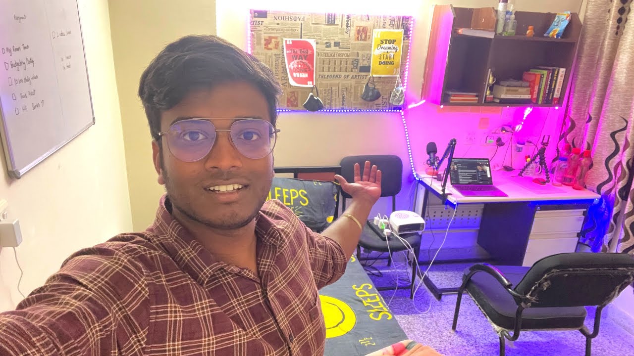 IIT Kanpur Master’s Student Hostel Room Tour